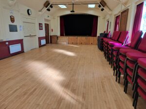Location memorial hall inside 1