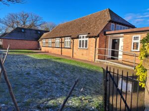Location memorial hall outside